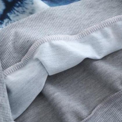 Loose And Long Sleeve Sweater Tiger Printing Kjhvg