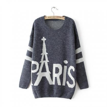 Warm Sweater Knitted Fashion Tower Hgnv