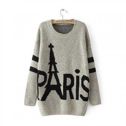 Warm Sweater Knitted Fashion Tower Hgnv