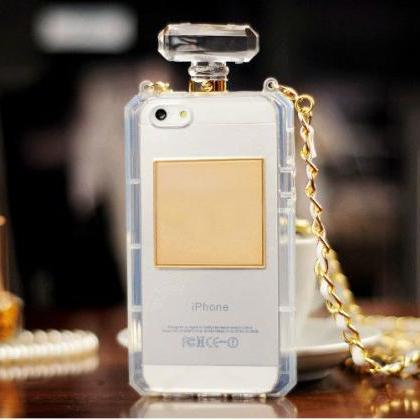 Perfume Bottle Case With Lanyard Chain For Iphone..